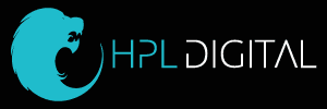 HPL Digital Marketing Agency logo in long form
